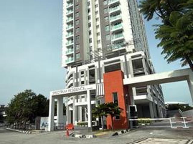 Spectrum residence kota permai 1283sqft Partial furnished