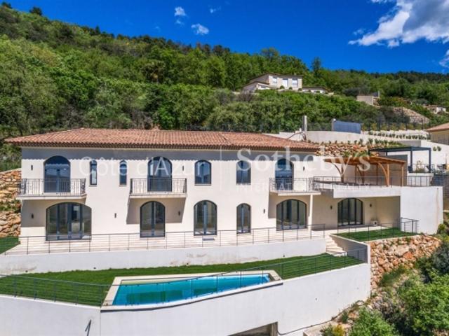 Spéracèdes villa contemporaine avec vue panoramique entre mer et nature