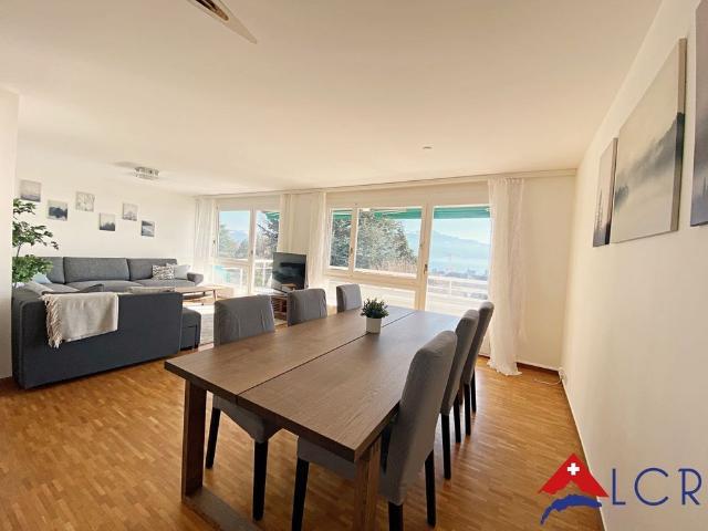Splendid furnished 5 room apartment with lake view