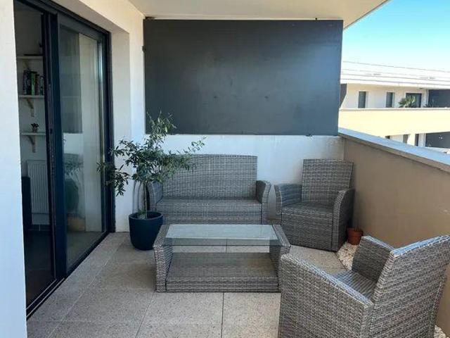 Splendide 2 pièces meublée 42m² +terrasse à Aix