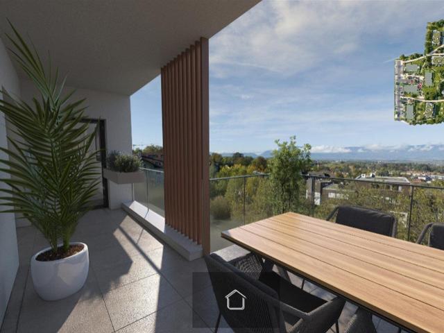 Splendide attique de 109 m2 avec une terrasse de 60 m2 en vente à COLLONGES SOUS SALEVE proche de Genève !