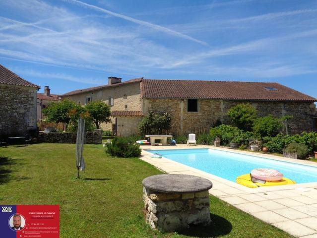 Splendide maison de campagne de 110 m², trois chambres, grange