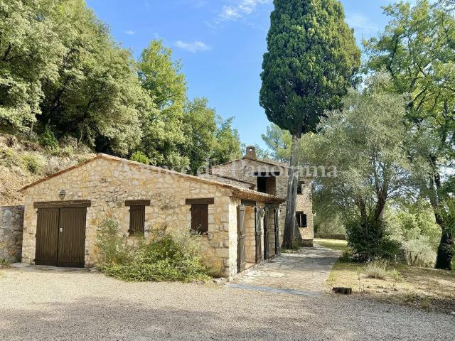 Splendide Propriete Et Sa Maison En Pierre Lovee Pleine Natu. 153m² Le Tignet
