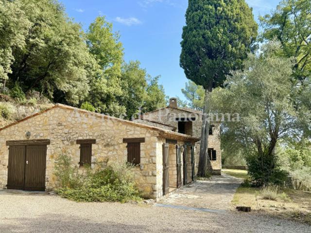 SPLENDIDE PROPRIETE ET SA MAISON EN PIERRE LOVEE PLEINE NATU