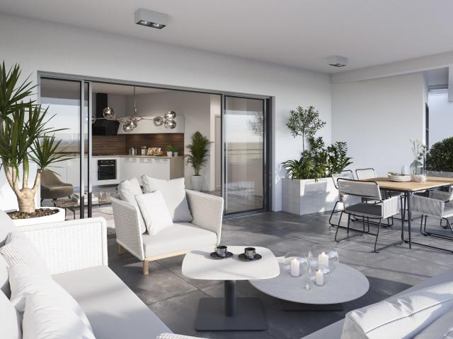 SPLENDIDE T3 DE 72M² AVEC 15M² DE TERRASSE VUE DEGAGEE SUR LES COLLINES DE NICE 3 pièces, 60 m²