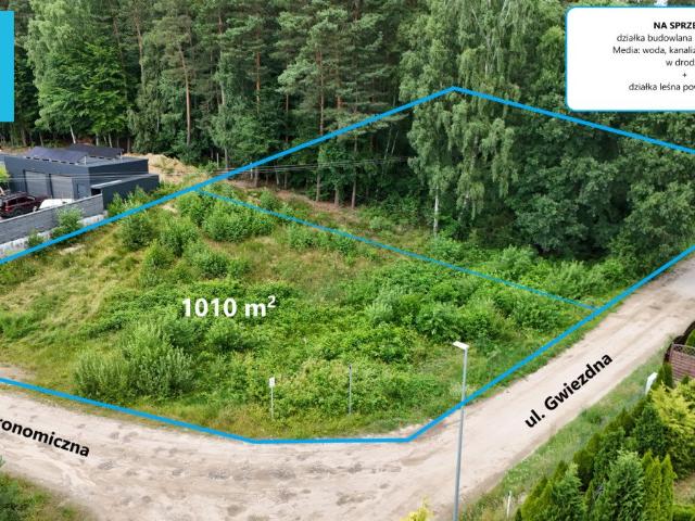 Sprzedam działkę 3 127 m² z lasem i MPZP w Gościcinie