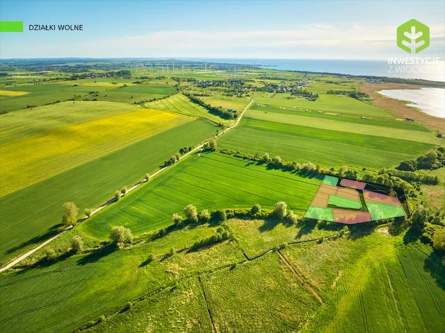Sprzedam działkę 1028 m² z widokiem na jezioro Kopań