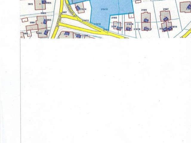 Sprzedam działkę 2500 m² z kamienicą w centrum Wadowic