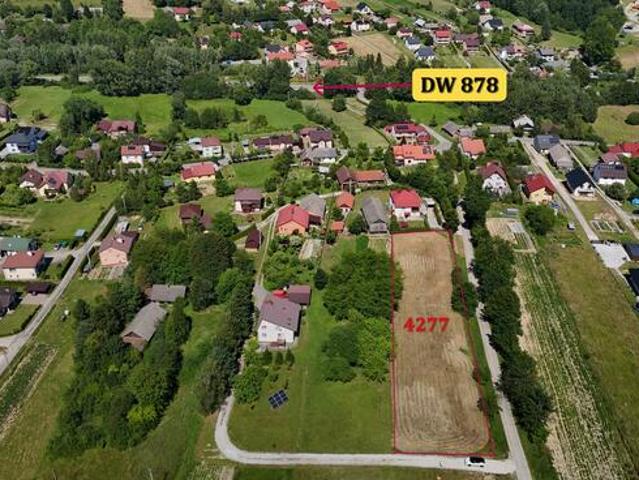 Sprzedam działkę 25 arów Hyżne