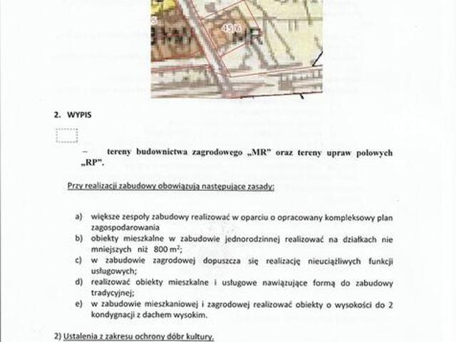 Sprzedam działkę