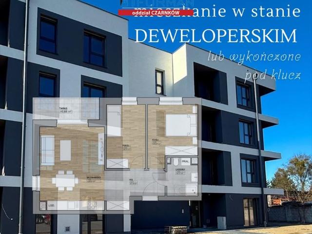 Sprzedam nowoczesne 3 pokojowe mieszkanie 53 m² z balkonem i komórką