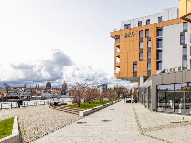 Sprzedam przestronne 73,9 m² apartament z widokiem na Motławę