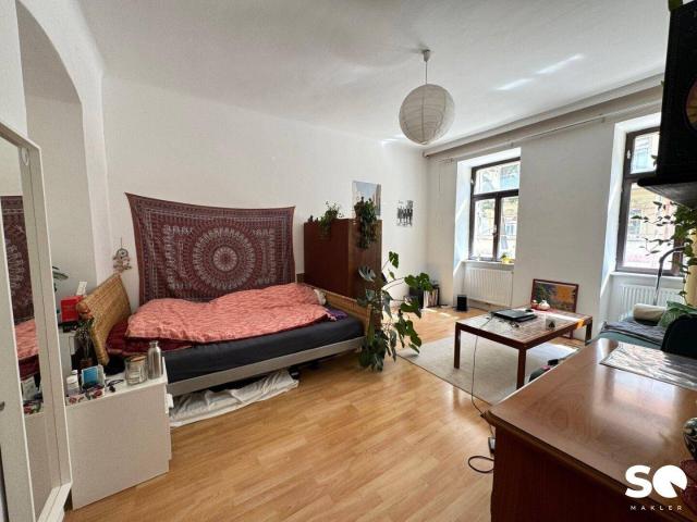 #SQ BEFRISTET VERMIETETE 1 ZIMMER ALTBAUWOHNUNG MÄRZSTRASSE