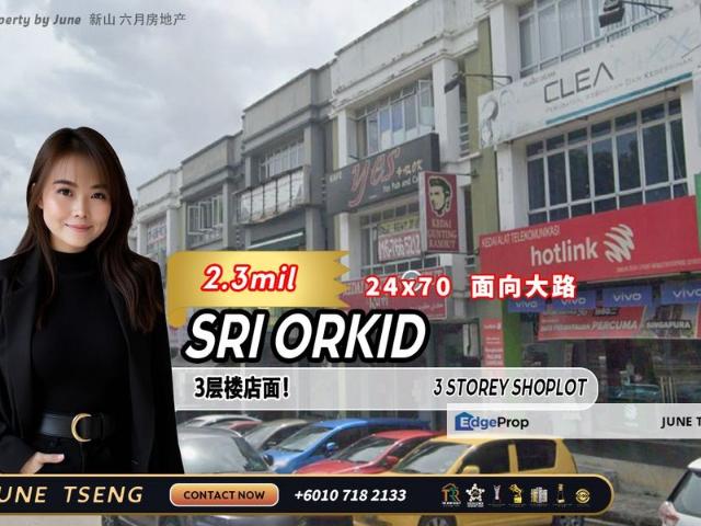 Sri Orkid 3 Storey Shoplot For Sale