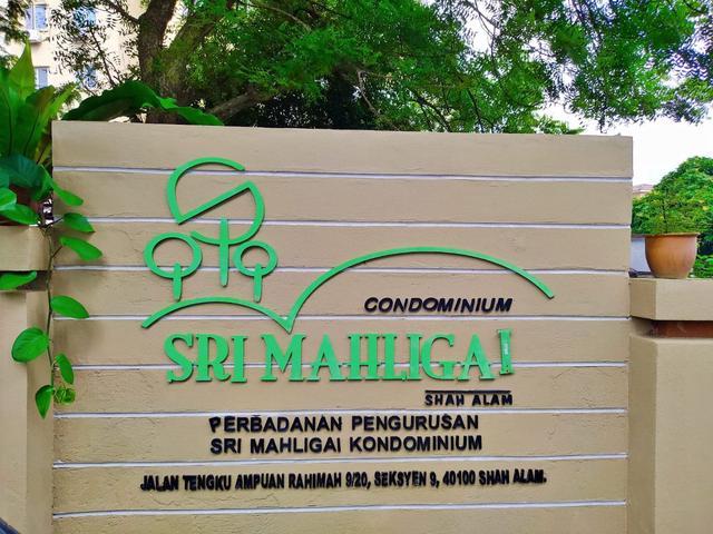 Sri Mahligai Condominium Seksyen 9 Shah Alam GROUND FLOOR CORNER