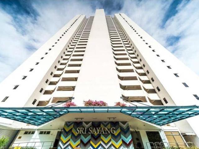 Sri Sayang Service Apartment for Sale Corner unit seaview