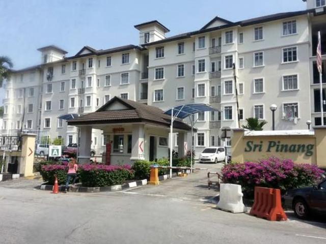 Sri Pinang Apartment Puchong for Sale G Floor