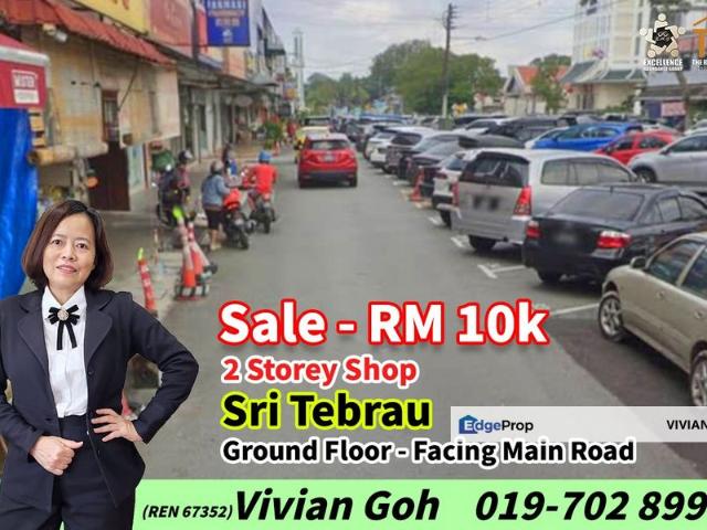 Sri Tebrau 2 Storey Shop For Sale