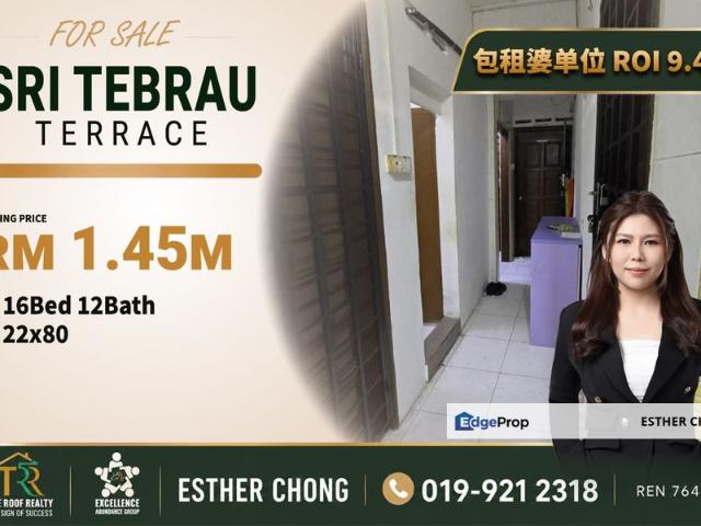 Sri Tebrau 2 Storey Terrace House For Sale