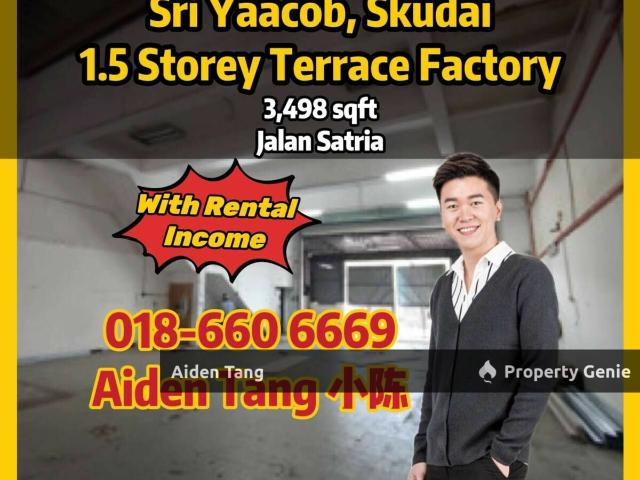 Sri Yaacob Skudai 1.5 Storey Terrace Factory