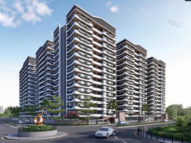 Swagat Callista,New Althan 3 BHK Apartment For Sale Surat