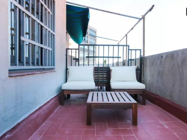 Sweet 1 bedroom apartment with AC for rent in Horta Guinardó