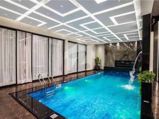 Swimming Pool + Home Theater Lift Installed Full Basement Fully Furnished Fully Functional Bungalow For Sale