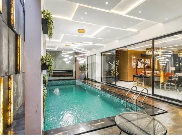 Swimming Pool +Home Theater Lift Installed Full Basement Fully Furnished Fully Functional Bungalow For Sale