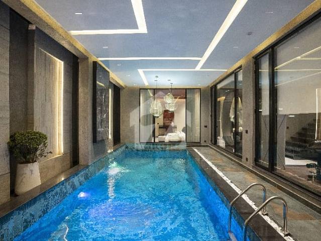 Swimming Pool With Home Theater Lift Installed, Full Basement Fully Furnished, Fully Functional Bungalow For Sale