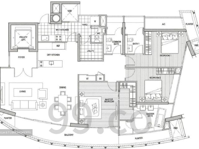 St. Thomas Suites D9, Condominium