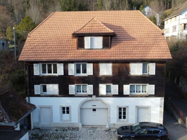 St Imier, immeuble de 6 appartements 5.79% de rendement