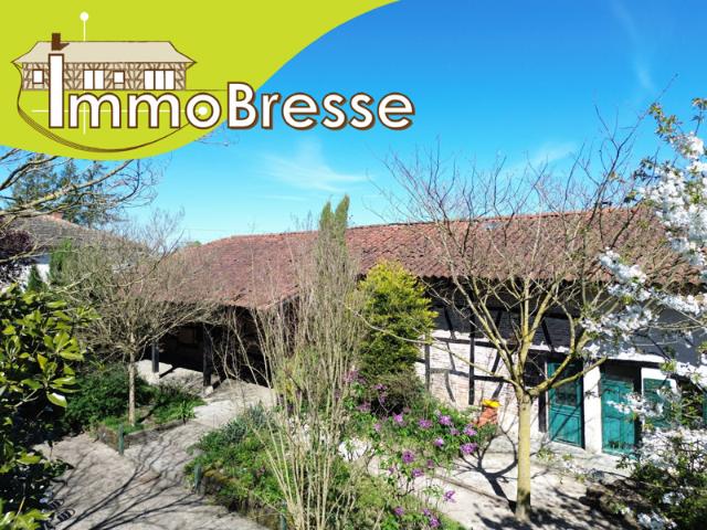 St Jean Sur Reyssouze A Vendre Ferme 188 m²