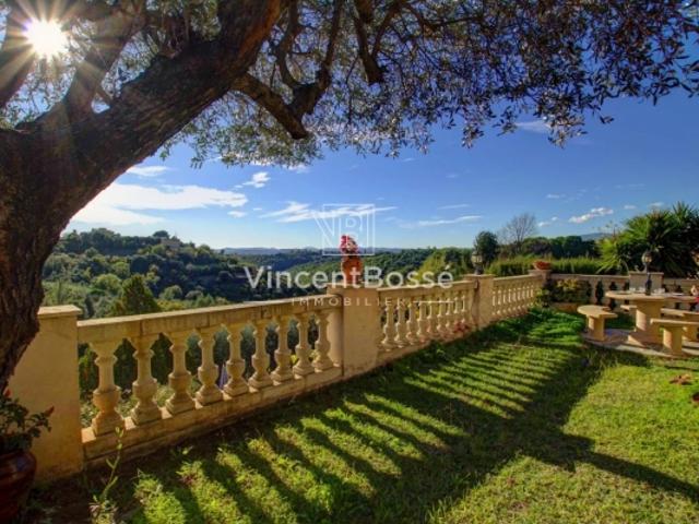 St Laurent du Var Corniche Fahnestock Vue panoramique & calme absolu – Maison avec appartement indépendant