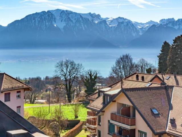 St legier geräumige 4.5 zimmer mit seeblick