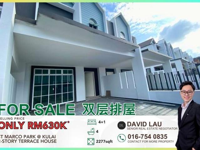 ST Marco Park 2 Storey Terrace House, Kulai