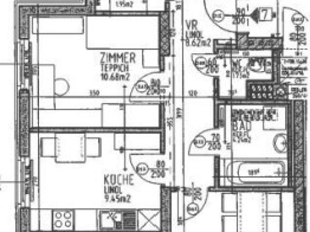 St. Pölten schöne 3 Zimmer Dachgeschosswohnung mit Balkon