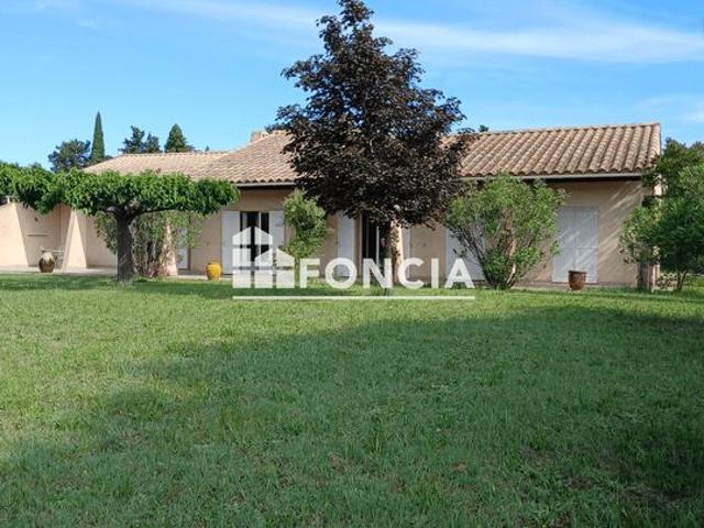 Saint Quentin La Poterie Villa provençale 160 m² avec piscine sur terrain constructible de 2700 m²