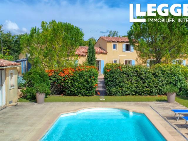 ST.SATURNIN LES APT, LUBERON Spacieuse maison récente et lumineuse avec 2 gîtes, jardin & piscine au calme