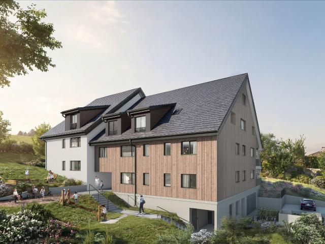 Storey apartment with 3.5 rooms on sale in Wildberg 99 m² | dreamo. Ch