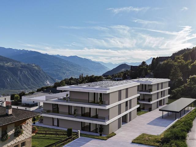 Storey apartment with 4.5 rooms on sale in Chermignon d'en Haut 112 m² | dreamo. Ch