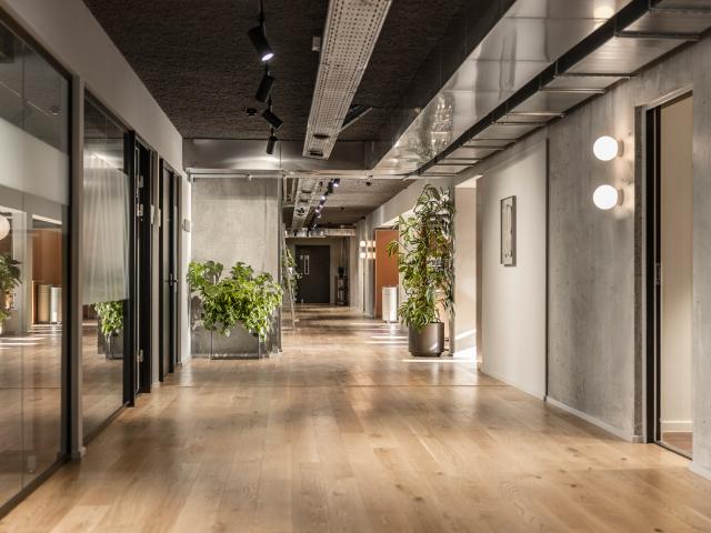 Stort kontorlejemål på 1.229 m² med mange indretningsmuligheder