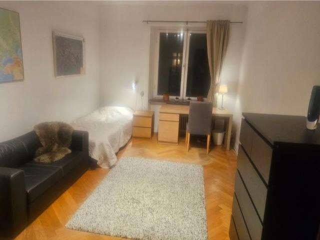 Stort rum i Stockholms absoluta centrum 19 m² 8 500 kr