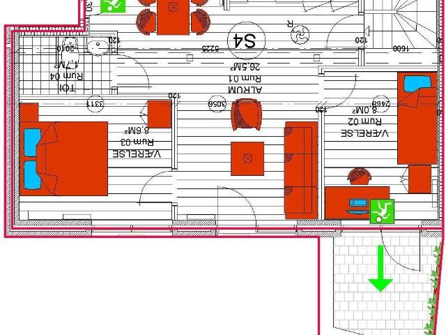Stationsnær bolig i Frederiksværk Centrum