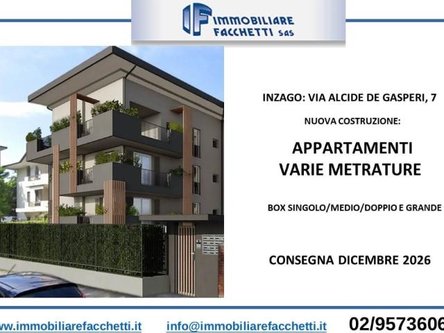 Stabile/palazzo in vendita a Inzago via alcide de gasperi 7