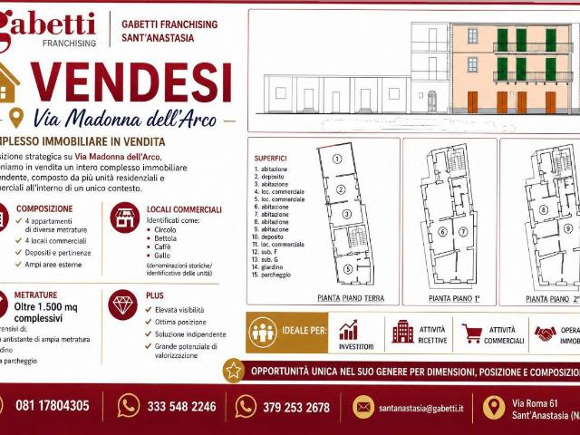 Stabile/Palazzo in vendita a Sant'Anastasia