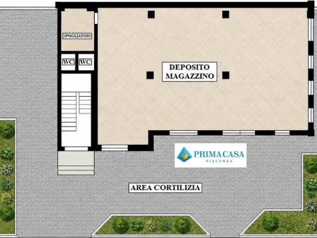 STABILE/PALAZZO in VENDITA a PIACENZA LA VERZA