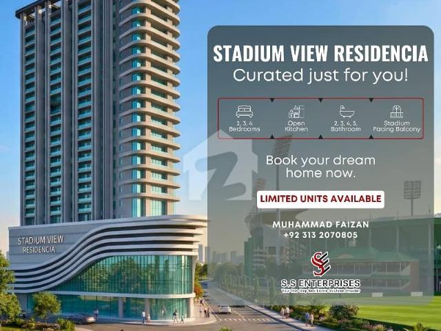 Stadium view residencia block a flat