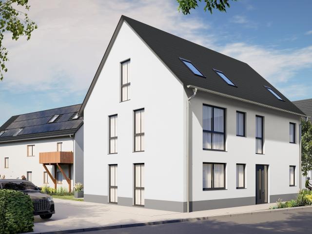 STADTNAH WOHNEN UND INVESTIEREN KfW Förderung für klimafreundlichen Neubau Würzburg / Versbach WE 2