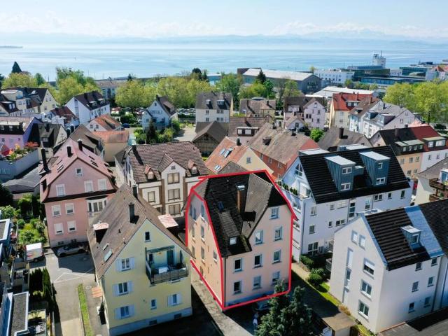 Stadtwohnung für Singles und Paare in FN 3 Zi DG Wohnung