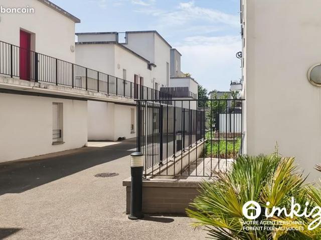Stains – 2P rénové, terrasse et jardin privatifs